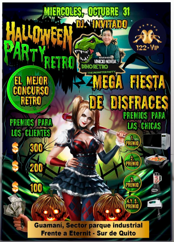 1267 Halloween 122 vip nuevo